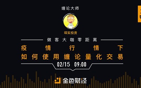 疫情行情下 如何使用缠论量化交易