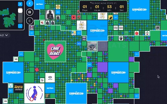 金色Web3.0日报 | The Sandbox去年虚拟土地销售额超过3.5亿美元