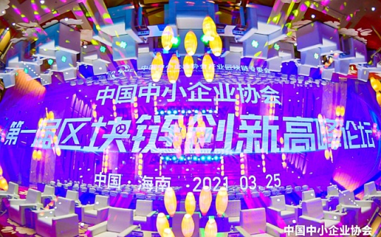 第一届“中国中小企业协会区块链创新高峰论坛”在海口举行