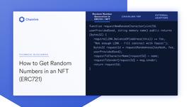 NLINK:如何在NFT（ERC721）中获取随机数？_SPLINK币