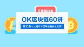 比特币:OK区块链60讲 | 第30集：比特币与区块链有什么关系？_AMP