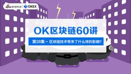 区块链:OK区块链60讲 | 第28集：区块链技术带来了什么影响？_BSPAY币