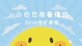 GRI:小白也能看懂的Grin挖矿教程_grin币最新消息