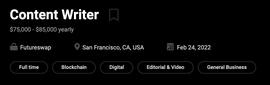BTC:想尝试 Web3 工作？看这篇文章就够了_加密货币一览表