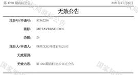 300:乱象过后，整顿来了：抢注元宇宙商标的致富路，断了_spore币最新消息