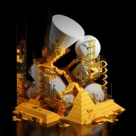 LED:元宇宙之道丨一位虚拟世界建筑师带我们了解元宇宙的“视觉语言”_BlackHoleDAO