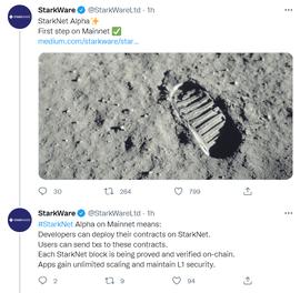 ROO:ZK Rollup扩容方案StarkNet Alpha上线以太坊主网_ARK