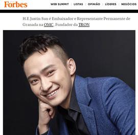 ZER:Forbes Portugal：孙宇晨位列“40位值得关注的知名区块链企业家”前二-ODAILY_ZEROPAY