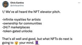 比特币:NFT 仅是头像？脑洞大开设想 NFT 未来的无限用例_SHO