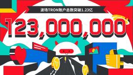 RON:波场TRON账户总数突破1.23亿-ODAILY_tronlink怎么充值