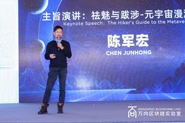 MET:万向峰会丨云中子科技陈军宏：Metaverse可分5个阶段，从1.0到2.0可能需要10年时间_区块链工程专业学什么课程比较好