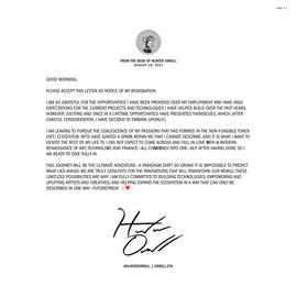 CEL:有人愿意以8.8ETH购入一个辞职NFT，个人经济靠谱吗？_pottercoin