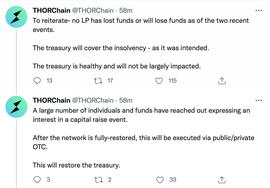 DODO:去中心化跨链交易协议THORChain计划通过融资恢复金库储备_gmx币行情