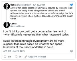COI:Bitcoin.org被判删除比特币白皮书，原因竟是因为这个！_coinex交易所哪个国家