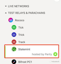 MIN:Rococo 最新进展：已上线公益平行链 Statemint 测试网！_STA
