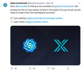 ABLE:区块链卡牌游戏 Gods Unchained 已连接至以太坊二层解决方案 Immutable X_Immortl