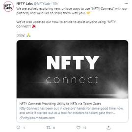 NFTY:NFTY Connect新功能包括创建NFT特殊访问权限等_tourstorageserver