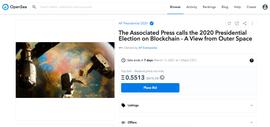 VIC:美联社在OpenSea拍卖其首个NFT，以纪念美联社通过区块链发布2020年选举数据_METAPETS