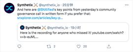 DES:Synthetix已准备好治理模块并将由Optimism在L2上启动_HETH价格