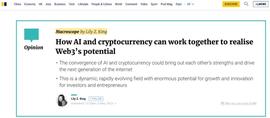 加密货币:Cobo COO：AI 与区块链的融合将共同释放 Web3 潜力_cir币总量
