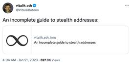 BOO:V神发布的stealth addresses隐密地址指南真的有那么厉害吗？_MBR