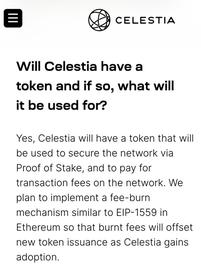CEL:模块化区块链Celestia空投策略_ELEC