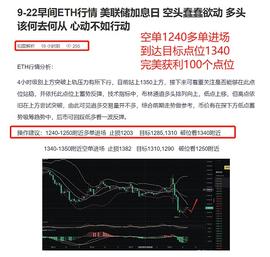 DISC:9-23 昨日ETH空单行情 完美获利100个点位 盈利不是靠运气 实力也不是靠吹捧_Scorpion Finance