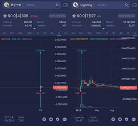 ETHER:冲土狗项目的这两年 他亏掉了90000多_BTC