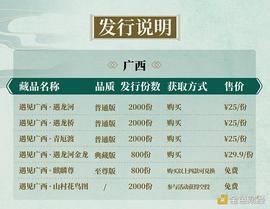 EFI:金色数藏 | 「夏日寻踪 · 遇见广西」系列藏品明日发售_pitb币上几家交易所