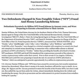 ACC:首例NFT欺诈案 NFT模因市场离刑事犯罪还有多远？_STIK币