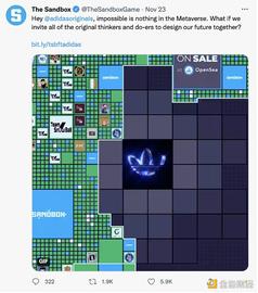 OIN:金色观察｜从Sandbox到BAYC 阿迪达斯试水元宇宙_vsportcoin
