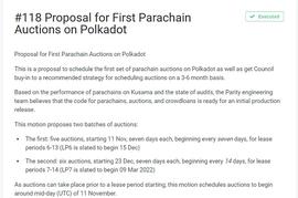 Polkadot:一文速览Polkadot平行链竞拍的各个项目活动_ADO