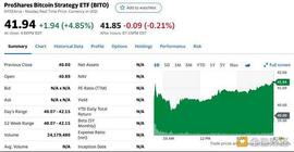 比特币:美国首只比特币期货 ETF 成交额险破纪录_ORS