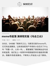 BUL:meme币起落 演绎现实版《乌合之众》_LIS
