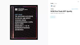 COIN:纽交所推出庆祝美国知名公司股票首次交易的NFT_NEVERDIE Coin