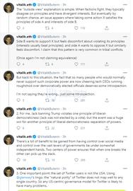 BTC:Twitter投资人和V神共同发声：中心化社交平台是时候「协议化」了_TWIN价格