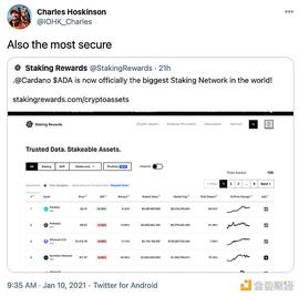 GNO:Cardano超越Polkadot成为最大质押网络_Gnosis