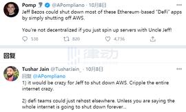 比特币:去中心化仍存挑战，亚马逊AWS“控制”了近23%的以太坊网络_ITA