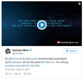 BLOCK:比特币秘史丨比特币在太空？Blockstream租用的卫星成功传播首笔BTC交易_LOCK