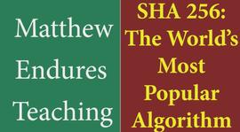 比特币:科普 | 比特币挖矿用的SHA256算法是什么？_SHEESHA价格