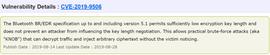 EDR:使用蓝牙传输数据的硬件钱包安全吗？_CVE
