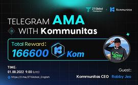 TIMI:ZT Club对话Kommunitas CEO Robby Jeo：展望KOM的价值远景_KOM币