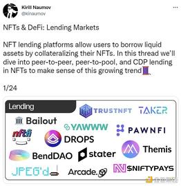 OGO:Galaxy Digital 研究员：NFT 借贷中点对点、点对池和 CDP 类型初窥_LABS