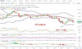 比特币:李邺峰：BTC1-23晚间行情分析及操作建议_BTC