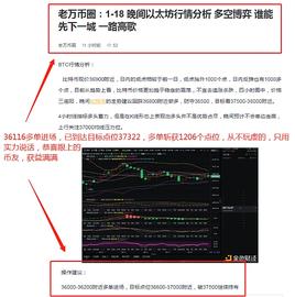 ETH:老万币圈：1-19 比特币精准布局 多单斩获1206个点位 愿与您煮酒论英雄 共创财富路_BTC