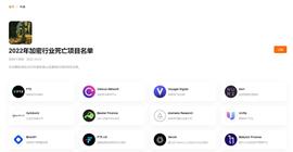 NCE:2022 年度加密行业死亡项目不完全名单：融资超 36 亿美元，多受 FTX、Terra 事件波及_RAD