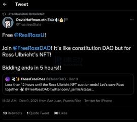 DAO:FreeRossDAO能复制PEOPLE的成功么？_GoHelpFund