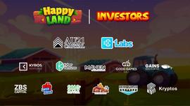 CAP:链游平台HappyLand完成297万美元融资，AU21 Capital和HC Labs领投_ITA