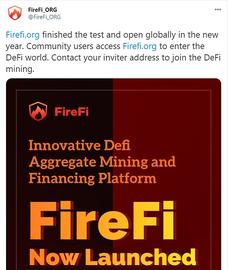 REFI:FireFi近期大事件整理——ETH2.0时代金融创举_fire币换人民币多少