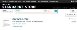 EEE:IEEE 2418.2-2020｜趣链科技参与编写的首个 IEEE 区块链国际标准发布_EES